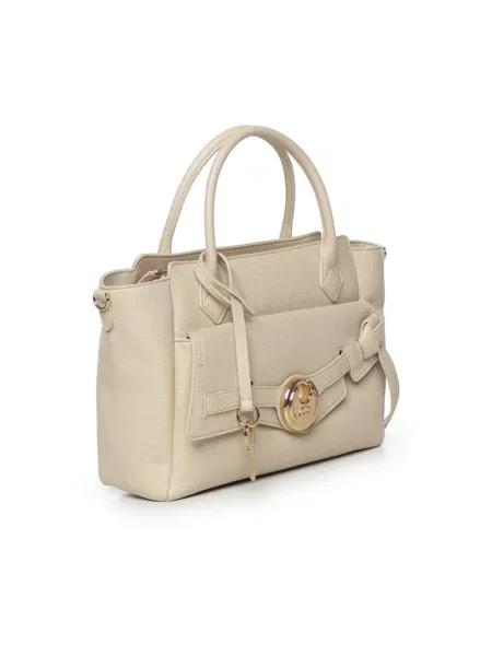 LOVE MOSCHINO Torebka Kremowy beżowa
