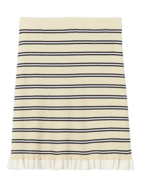 Fusta mini Claudie Pierlot cu dungi cu volane