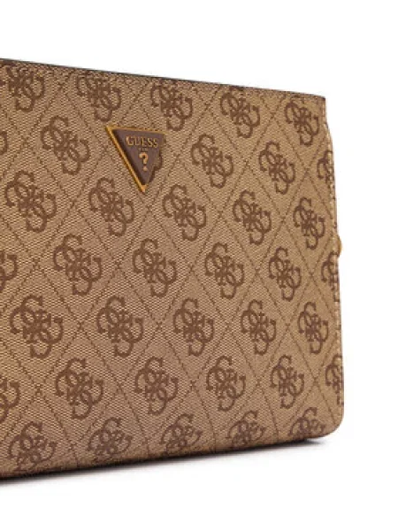 Torbica za okoli pasu Guess MILANO bež