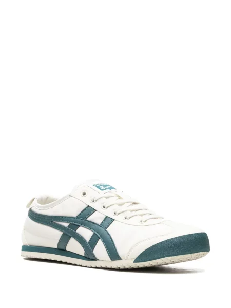Sametové tenisky Onitsuka Tiger s tygřím vzorem bílé