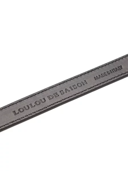 Curea Loulou De Saison din piele negru