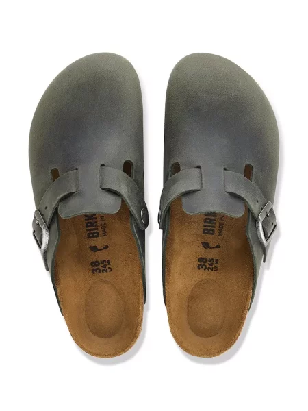 Кожаные мюли Birkenstock