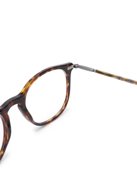 Okulary przeciwsłoneczne Giorgio Armani brązowe