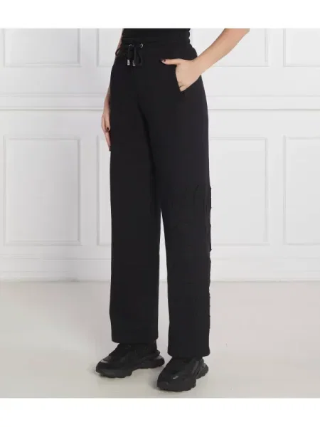 GCDS Jogger nadrág | high waist fekete