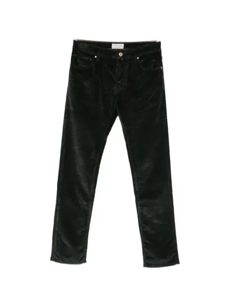 Pantaloni Jacob Cohën de catifea cord verde