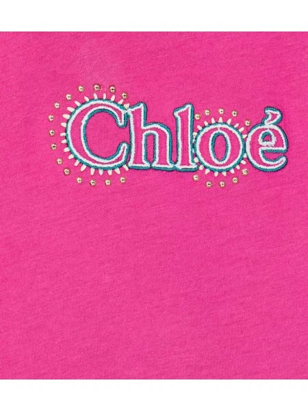 Φόρεμα Chloé ροζ