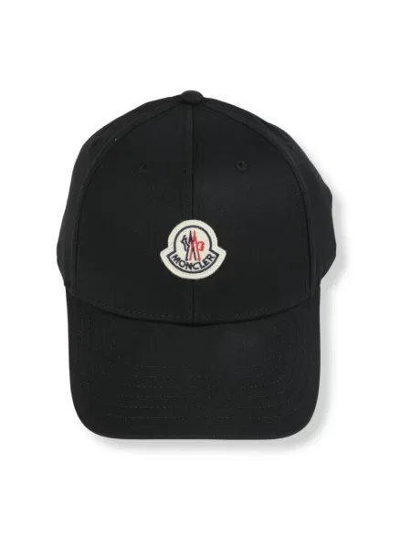 Czapka z daszkiem Moncler czarna