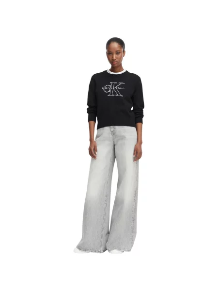 Top Calvin Klein Jeans alb