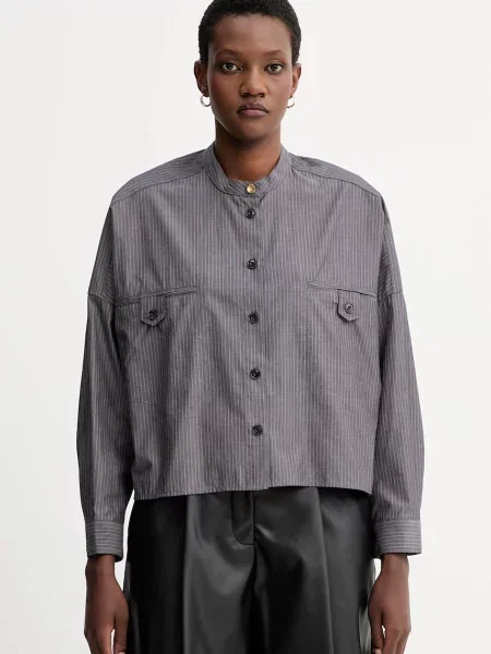 Sessun koszula relaxed szary