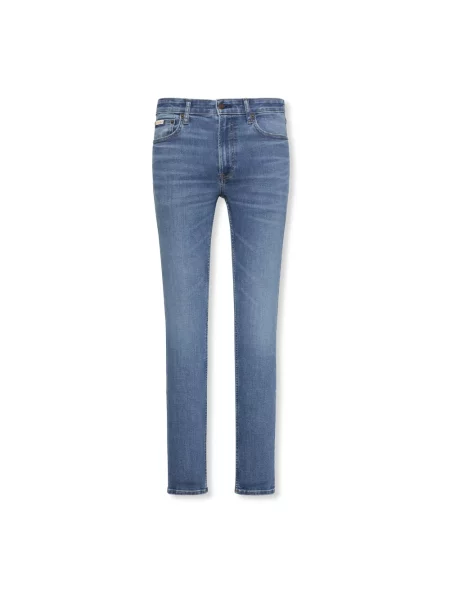 Skinny jeansy skinny Calvin Klein Jeans czarne