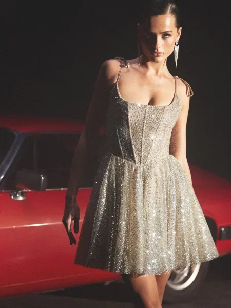 Gepur Сукня міні бежевий