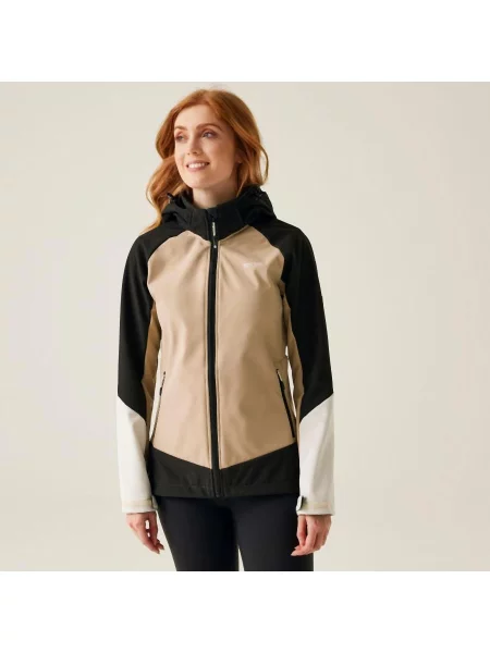 Kurtka softshell z kapturem Regatta Desoto X czarna