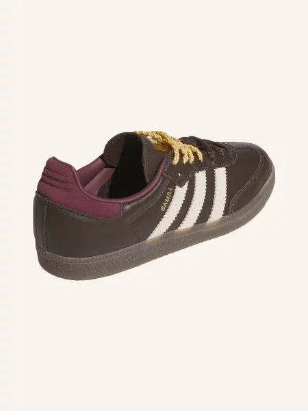 Adidas Originals Sneakersy Samba Og hnědá / krémová / tmavě červená
