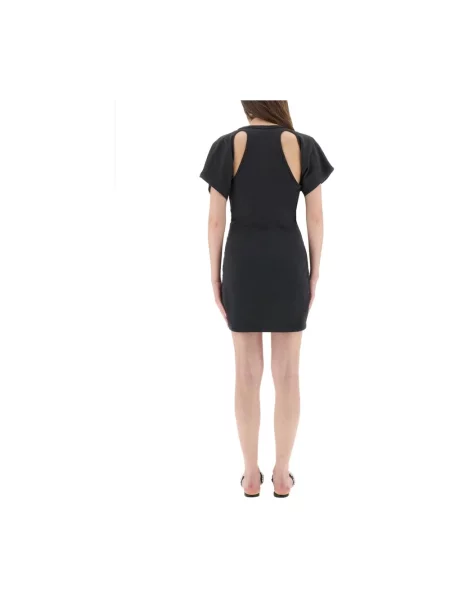 Sukienka mini T By Alexander Wang czarna