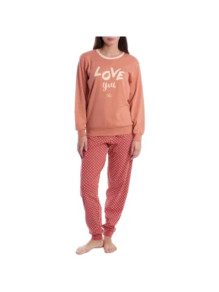 Pijamale Kisses&love roșu