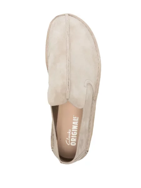 Велурени лоуфъри Clarks Originals сиво