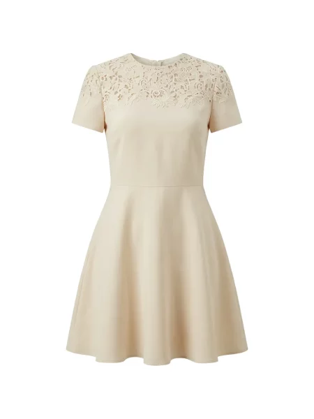 Rochie mini Valentino Garavani din dantelă în linie A