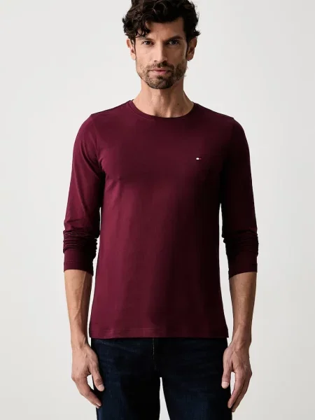 Tricou cu mânecă lungă Tommy Hilfiger