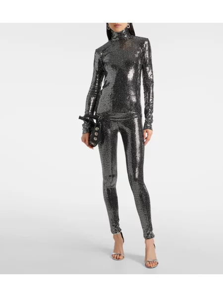 Top Isabel Marant argintiu