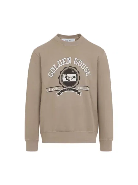 Bluza nierozpinana Golden Goose beżowa