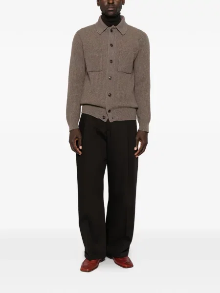 Cardigan Filippo De Laurentiis tricotate maro