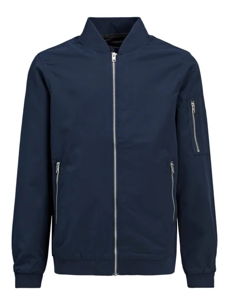 Jack & Jones Junior Geacă de primăvară-toamnă JJERush bleumarin