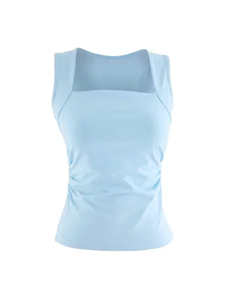 Trendyol Top deschis albastru