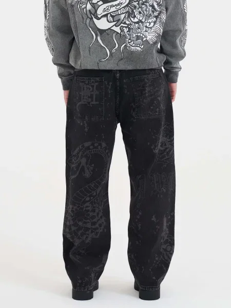 Ed Hardy Jeans negru