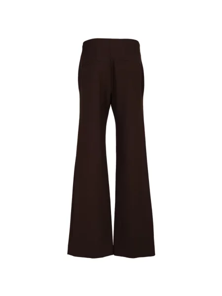 Pantaloni Veronica Beard evazate maro