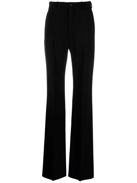 Pantaloni Balenciaga cu dungi negru