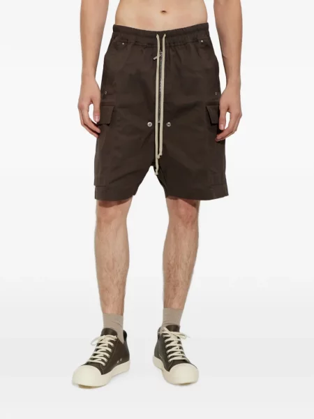 Pantaloni scurți Rick Owens maro