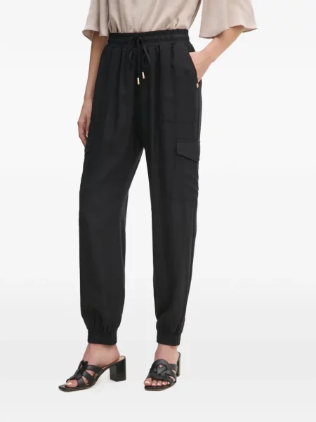 Șnur de strângere pantaloni cargo Gaudi negru