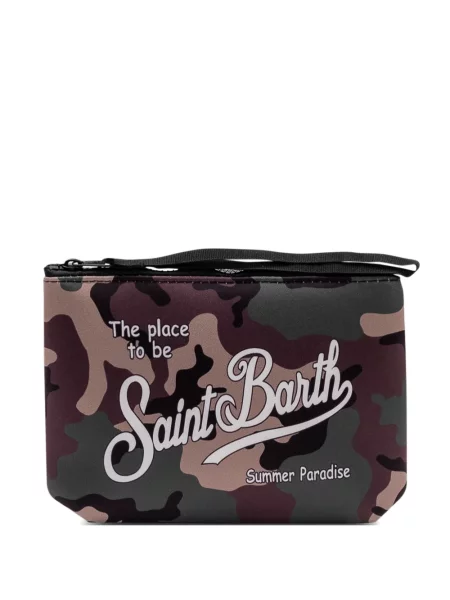 Geantă Mc2 Saint Barth cu model camuflaj verde