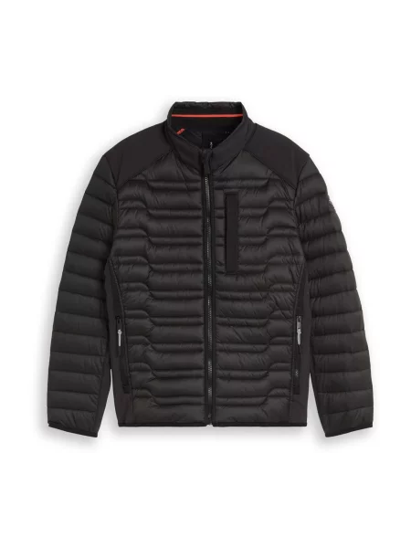 TOM TAILOR Geacă de primăvară-toamnă negru
