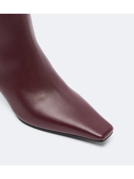 Cizme scurte Brunello Cucinelli din piele