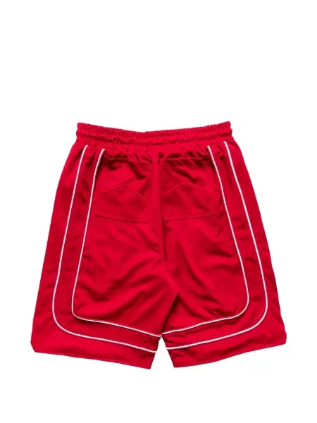 Pantaloni scurți Rhude plasă roșu