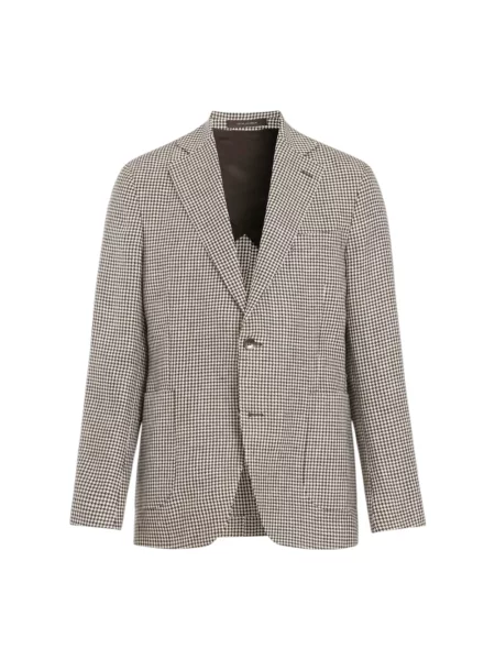 Marynarka Oscar Jacobson brązowa