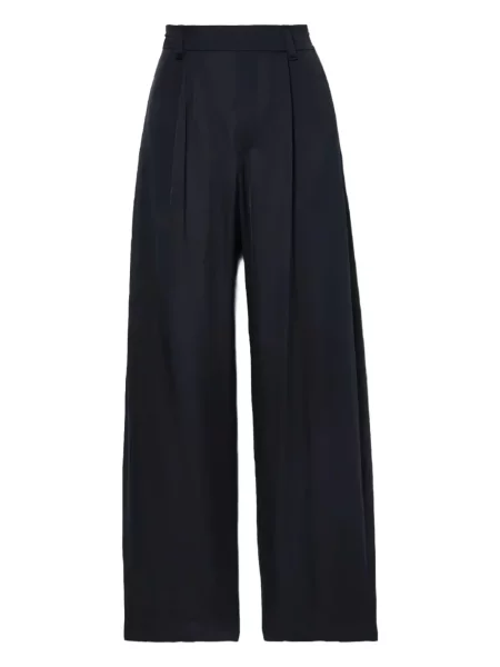 Pantaloni Vince plisate negru