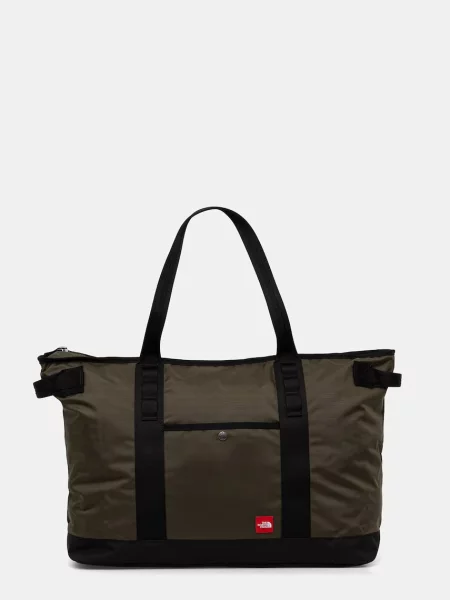 The North Face geantă femeiască verde