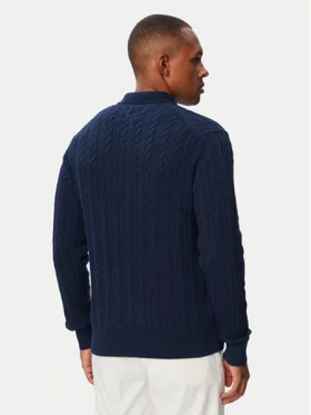 Tommy Hilfiger Pulover Classic Mornarsko modra