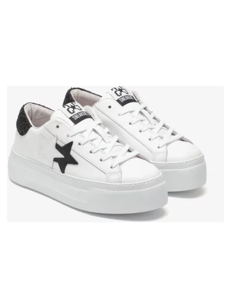 Sneakersy 2star białe
