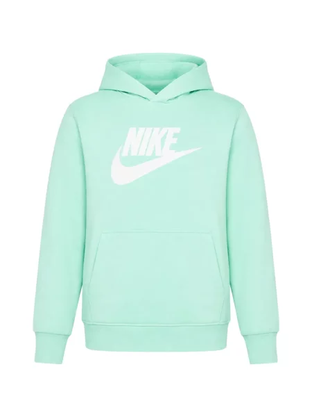 Bluza z kapturem dziecięca Nike zielona