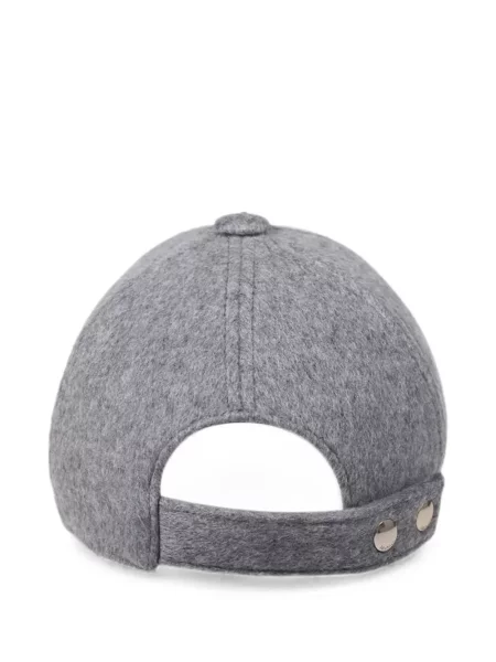 Șapcă Max Mara cu broderie gri