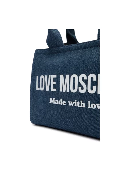 Torebka LOVE MOSCHINO niebieska