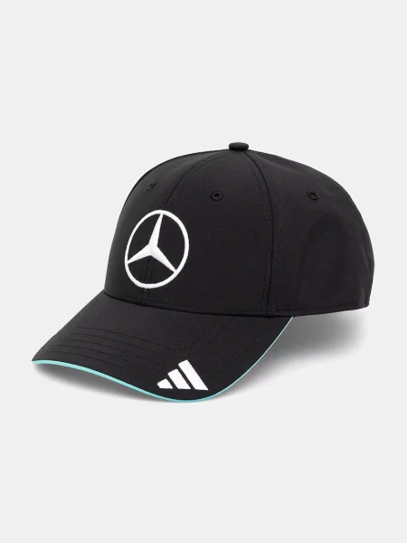 Kapa s šiltom adidas x Mercedes črna