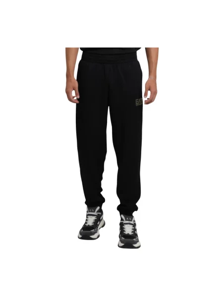 Spodnie Emporio Armani czarne