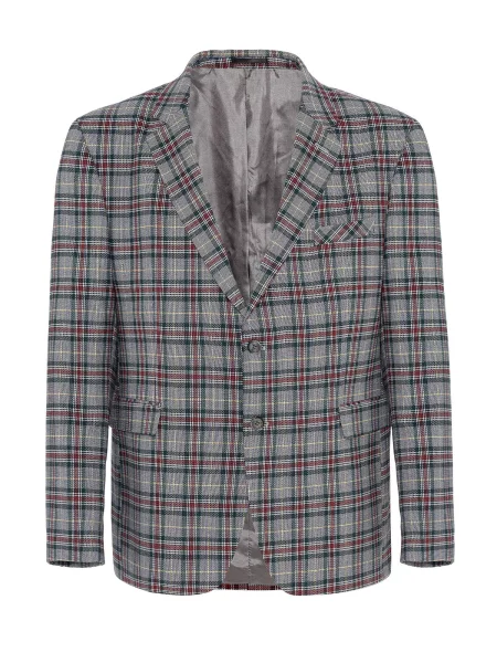 Daniel Hills Suknjič / petrol / temno rdeča siva