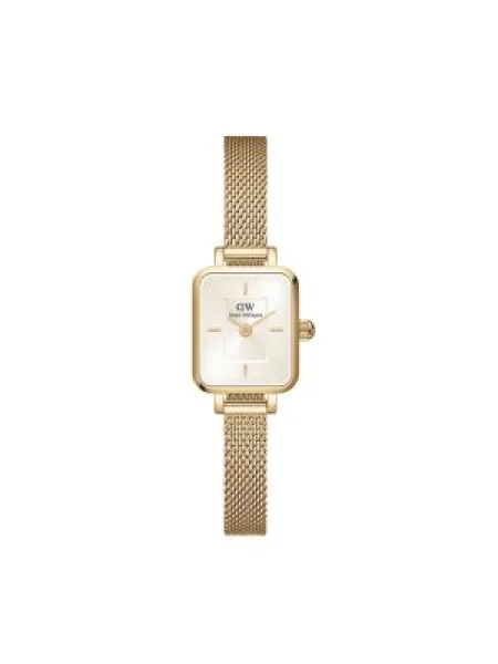 Daniel Wellington Analógové hodinky zlatá / šedobiela