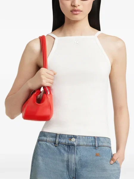 Top Courreges alb