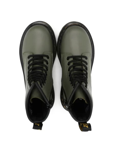 Dětské kotníkové boty Dr. Martens zelené